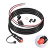 010-11425-01 Threaded Power Cable 6ft./1.8m - fit for Garmin GLS,