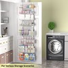 Moforoco White Over The Door Pantry Organizer, Pantry Organization and