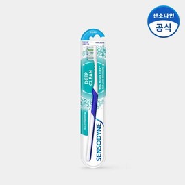 (Renewed) Sensodyne Deep Clean Ultra-Fine Bristle Toothbrushes (6 Packs) / (리뉴얼)센소다인 딥클린 초 미세모 칫솔 6개
