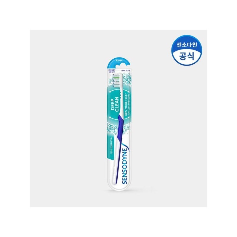 (Renewed) Sensodyne Deep Clean Ultra-Fine Bristle Toothbrushes (6 Packs) /