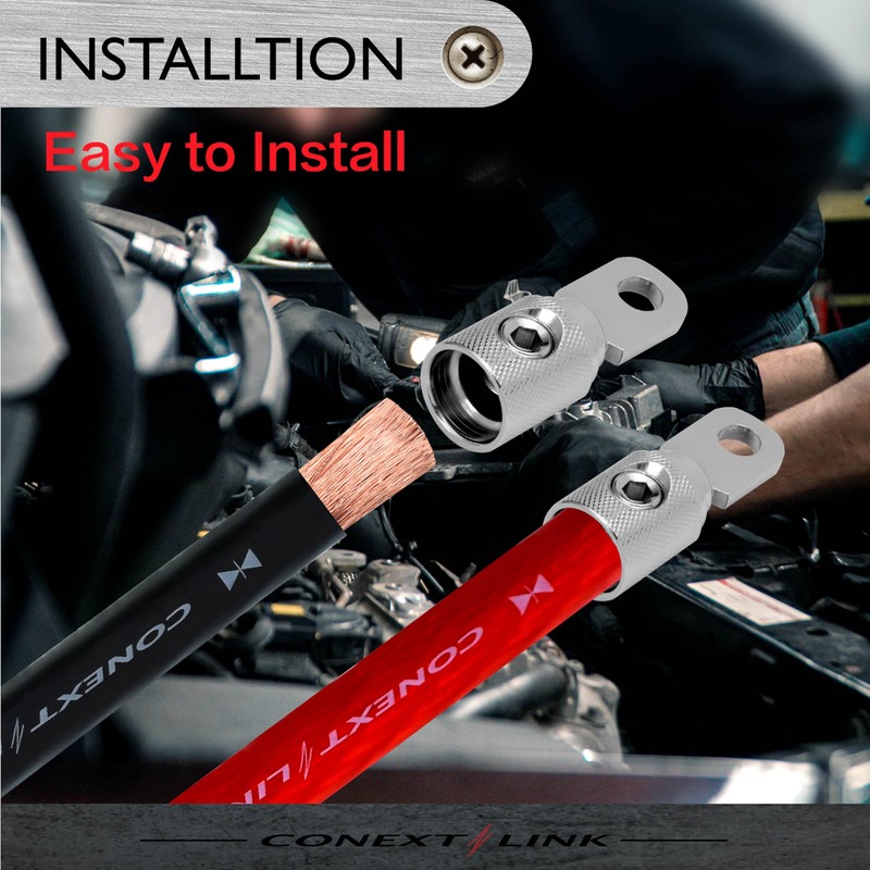 Conext Link RT0N-2 Set Screw Ring Terminal 2 Pack (1/0