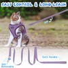 Supet Cat Harness and Leash for Walking Escape Proof, Adjustable
