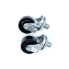 Floor Jack Caster (2 Piece - Black Wheel) for Lincoln,