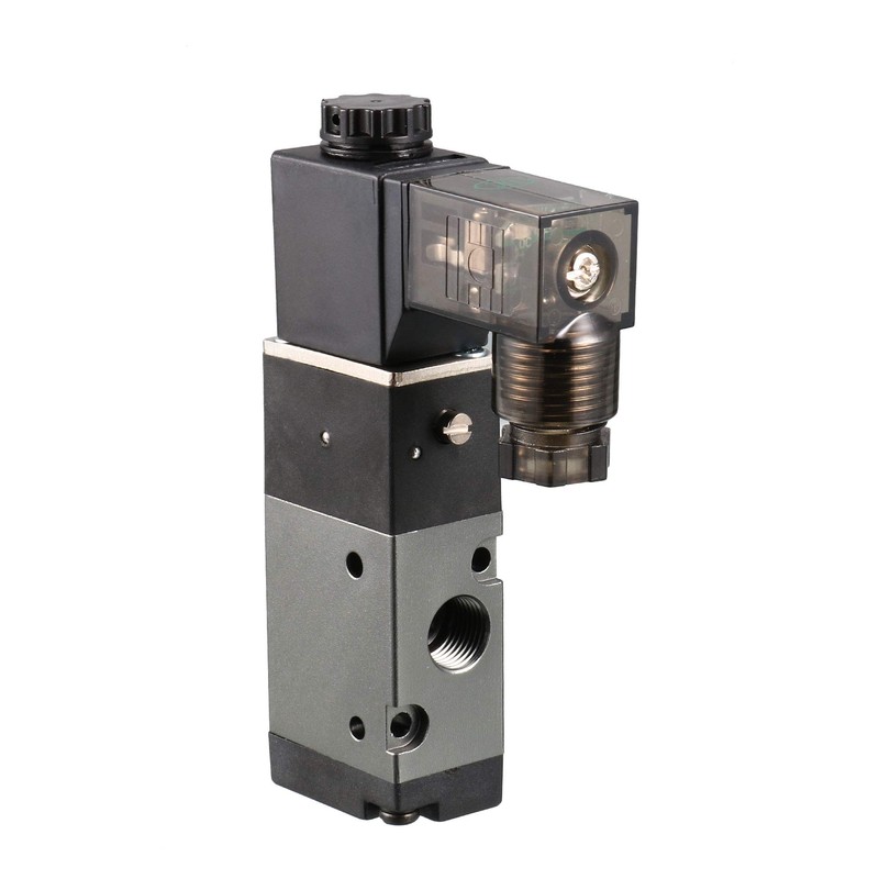 uxcell DC 12V 3 Way 2 Position 1/8" PT,Pneumatic Air
