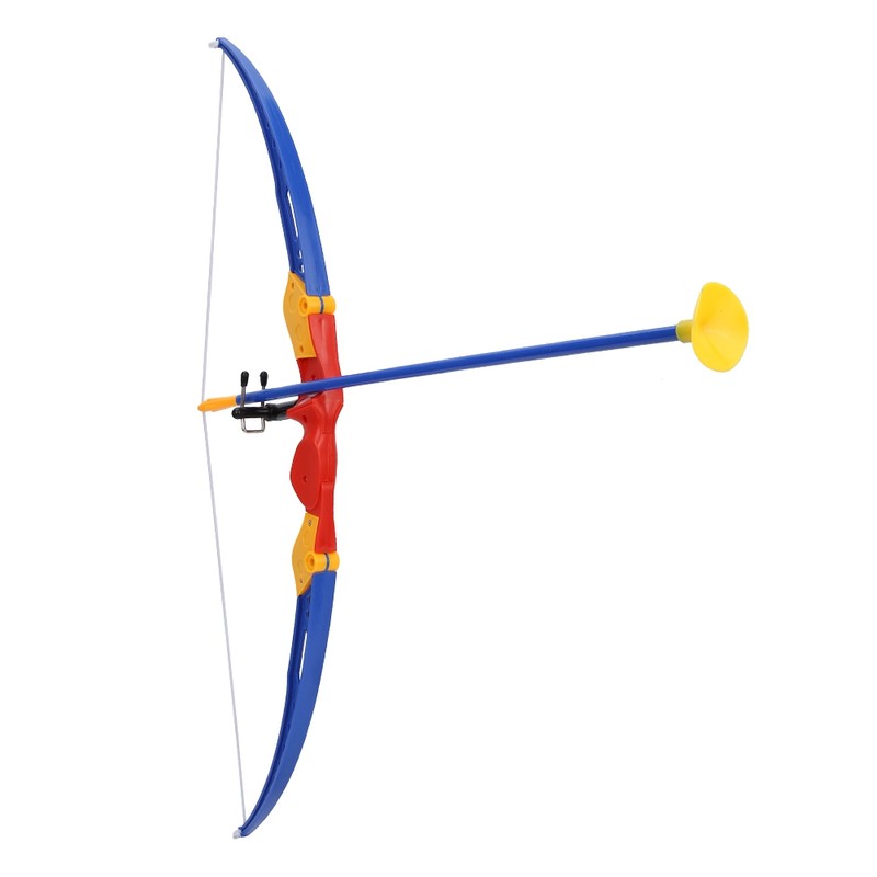 Children Toy Archery Set Plastic Bow Soft Arrows with Score