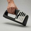 Ryerum Basics 4-in-1 Knife Sharpener with Non-Slip Base, Scissor Sharpener