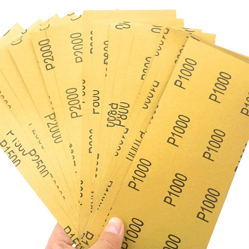 Akuoly Waterproof Sandpaper Sandpaper, 5000, 3000, 2500, 2000, 1500, 1000,