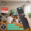Voice Replacement-Remote-Control for Sony-Bravia-TVs，for All Sony 4K UHD LED LCD
