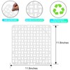 Coopay 2 Pack Kitchen Sink Mat Plastic Protect Mat PVC