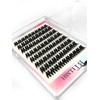 glue-free False Eyelashes,1s Wearing Starter Friendly Kit,Ultra Soft Clear Band,False