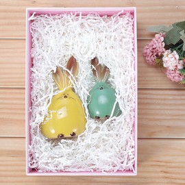 Clucycia 2LB Crinkle Cut Paper Shred Filler For Gift Wrapping Gift Box Bag Filler Decoration Kraft Cut Paper White