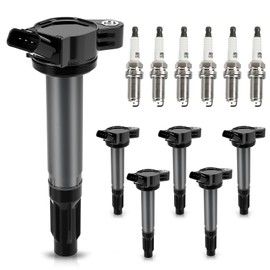 Ignition Coil Spark Plugs 6 Pack for Toyota Camry Sienna 3.5L V6 2007-2016