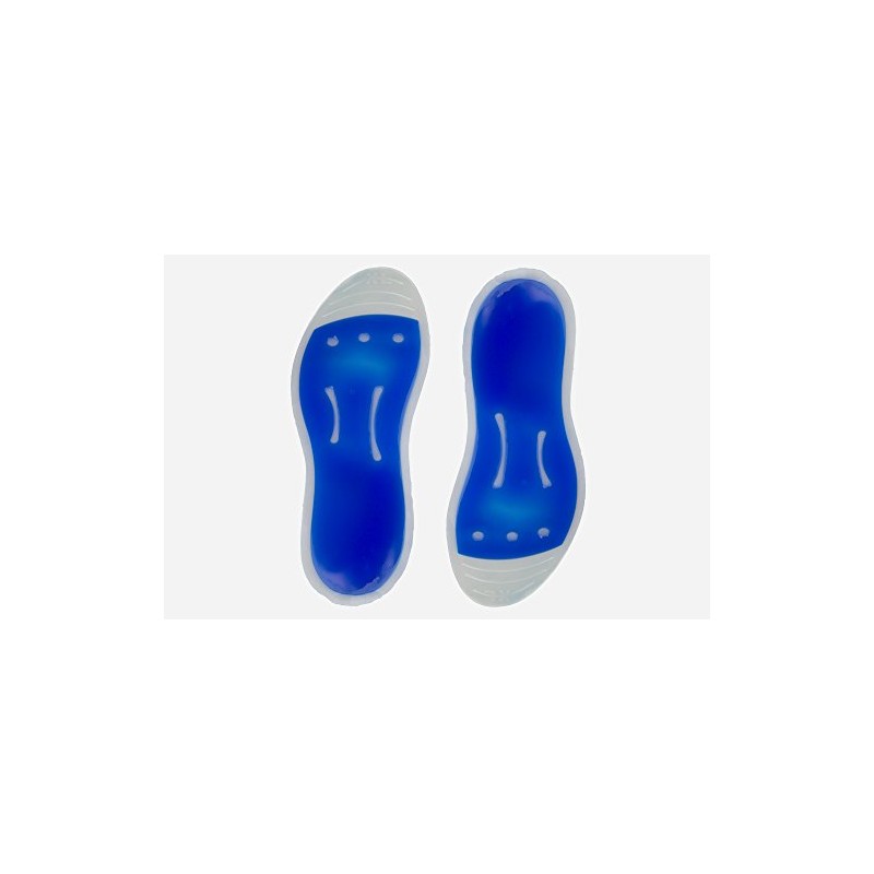 Bodytec Wellbeing Ice Blue Cooling Liquid Gel Insoles (11-12 UK)