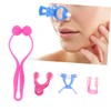 Healeved Nose Device 4pcs Nose Clips Rhinoplasty Corrector Lifter Face