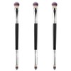 MUIIGOOD Juego De 3 Brochas Para Sombras De Ojos, Ideales