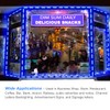 EAGWELL 20 Ft Storefront 40 Pieces RGB 5050 LED Light