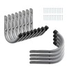 HOME MASTER HARDWARE 12 Pack 4-Inch Heavy Duty Garage Storage