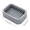 Soap Dish with Drain Bar, Soap Holder for Shower, Bathroom,