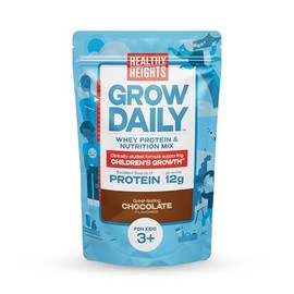 Healthy Height Mezcla de licuado de proteínas para niños. Bebida nutricional de gran sabor que ayuda a los niños a crecer con proteína de 12 g,...    