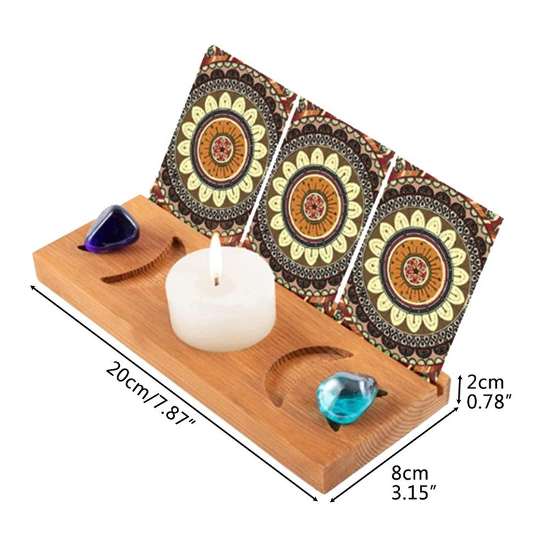 Wooden Tarot Card Holder Stand Tarot Card Display Tarot Reading