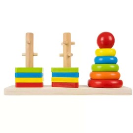 Stacking Toy Wooden Motor Skills Game Children's Toy Children