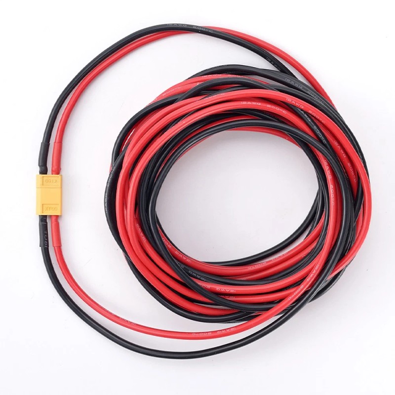 HORMY XT60 Female to Solar Connector Solar Panel Extension Charging