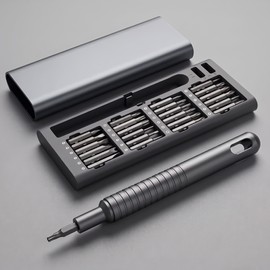 24 in 1 Digital Maintenance Precision Screwdriver Set with Portable Storage Box and Electronic Device Disassembly Tool
