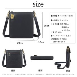 [KMRHM] 育てるバッグ メンズ ショルダーバッグ ブランド ビジネス 革 斜めがけ サコッシュ 縦型 男性用 牛革 ファスナー 肩掛け 多機能 ワンショルダー おしゃれ メッセンジャーバッグ bag TS001 ネイビー(TES001)