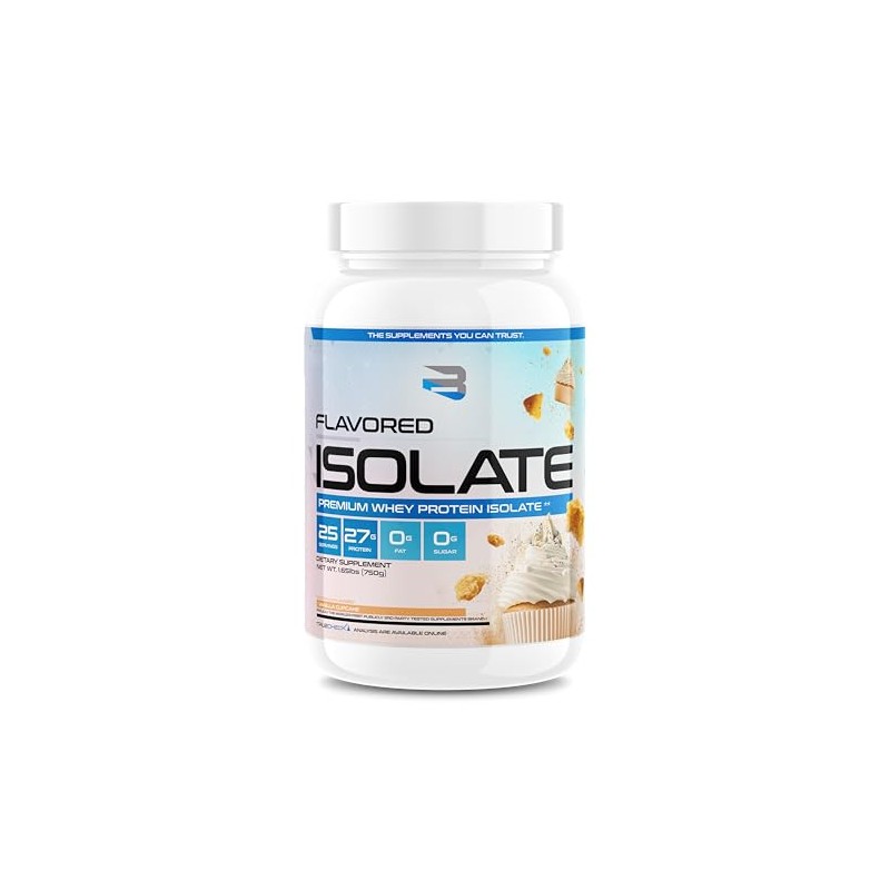 Believe Supplements - Flavored Isolate (Vanilla Cupcake)