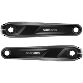 SHIMANO STEPS FC-EM600 crank arm set, 160 mm, without chainguard, Black, EFCEM600MXXL