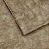 Fredsure Distressed Velvet Pillowcase Pair, 20"x40" Khaki