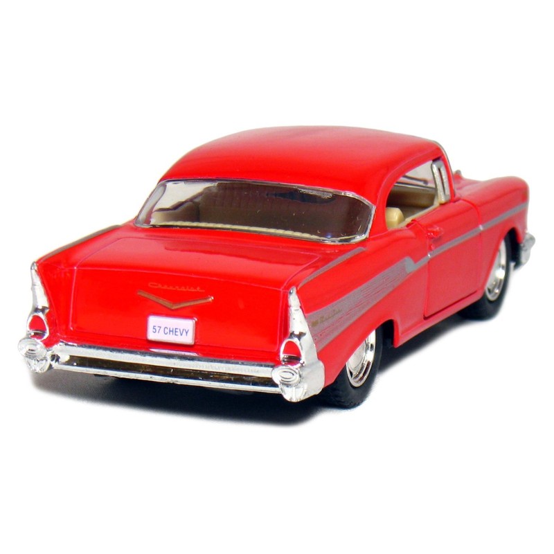 5 1957 Chevy Bel Air Coupe 1:40 Scale (Red) by