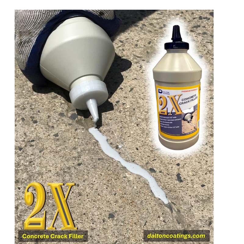 1QT 2X Concrete Crack Sealant
