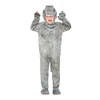 Grey Raptor Dinosaur Child Costume | Medium