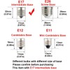 EKSAVE E17 LED 10W Light Bulb,80-100W Equivalent,Intermediate Base,Not Dimmable 6000K