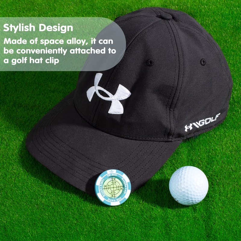 Prodigora SlopeMaster ProGreen Reader - Golf Ball Marker with High