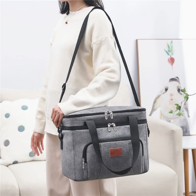 Versatile 10L Outdoor Lunch Cooler Bag - Portable, Thermal Insulated