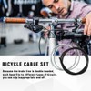 ZoZoMaiy 2 Sets Brake Cable Bicycle Universal Bowden Cable Bicycle