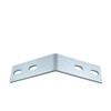 JCBIZ 2PCS Aluminum Alloy 135 Degree Angle Bracket Slotted Corner