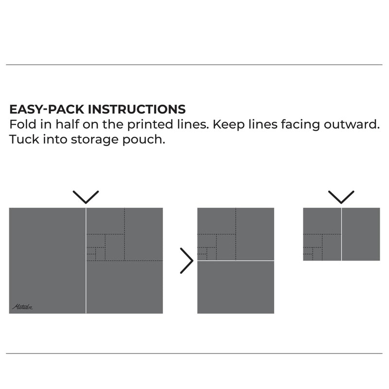 MATADOR Pocket Blanket Mini 4.0 - (Seats 1-2); Ultralight Picnic