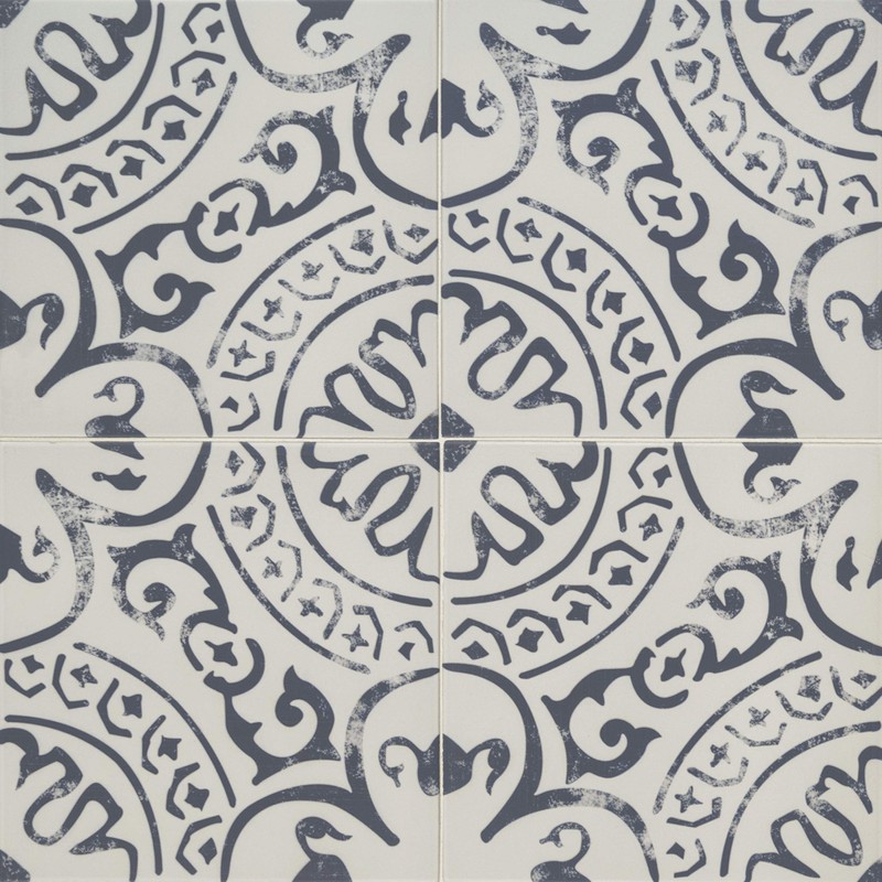 MSI Indigo Encaustic 8 in. x 8 in. Glazed Porcelain