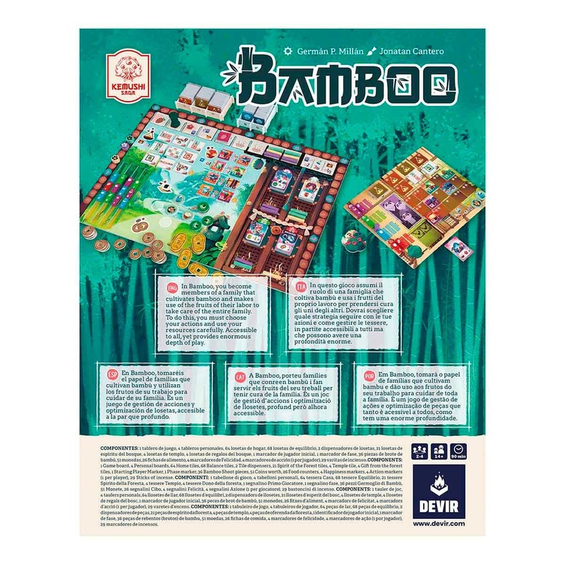 Bamboo Board Game