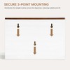 eBun Bamboo Trifold Paper Towel Dispenser – Wall Mounted or