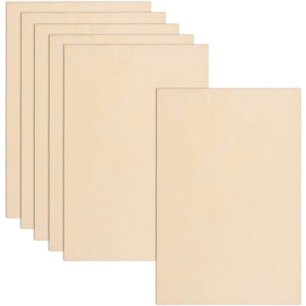 AWIZOM 12 Pack Basswood Sheets for Crafts-12 x 18 x