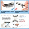 KevKev Magnetic Eyelashes Kit Natural False Eyelashes Magnetic Lash Applicator