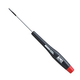 ANEX No.3450 Precision Screwdriver, 0.07-Inch (1.8 mm) Flat Head x 2.0 Inches (50 mm)