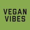 CafePress Vegan Vibes Square Sticker 3 X 3 Square Bumper