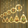 BLOOMWIN Christmas Lights, Fairy Lights, Window, Indoor, Ring and Christmas