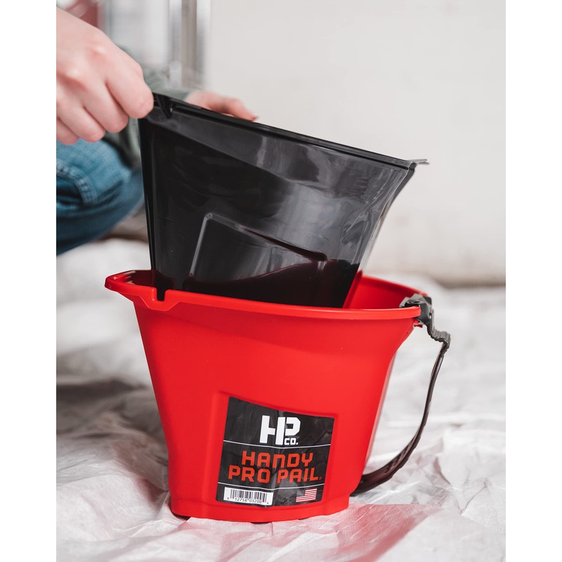 Handy Paint Pro Pail, Holds 1/2 Gallon of Paint or
