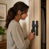 Combination Door Lock for Sliding Doors - 3-Digit Keyless Deadbolt